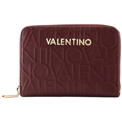 VALENTINO portemonnee Donna Zip Around Wallet Bordeaux wijnrood