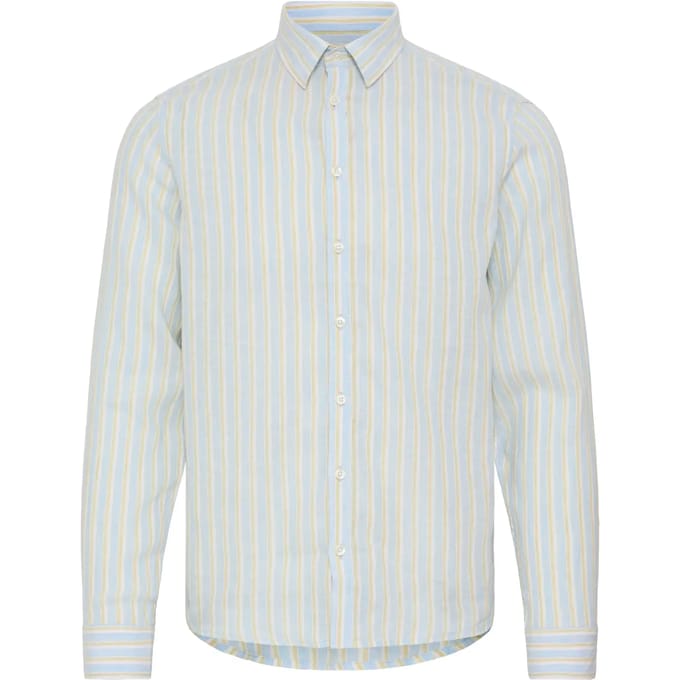 Linnen gestreepte overhemd met lange mouwen Casual Friday CFRissa