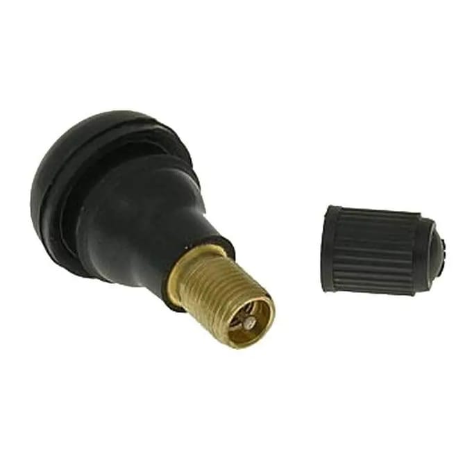 Valve moto rechte rubberen 100 stuks Bihr TR412