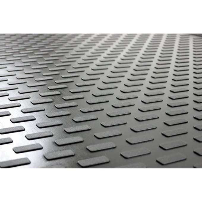 Tapis De Coffre - SCOUTT - Ford Ranger Double Cabine 2012-2023 - Caoutchouc TPE - Antidérapant - Imperméable noir