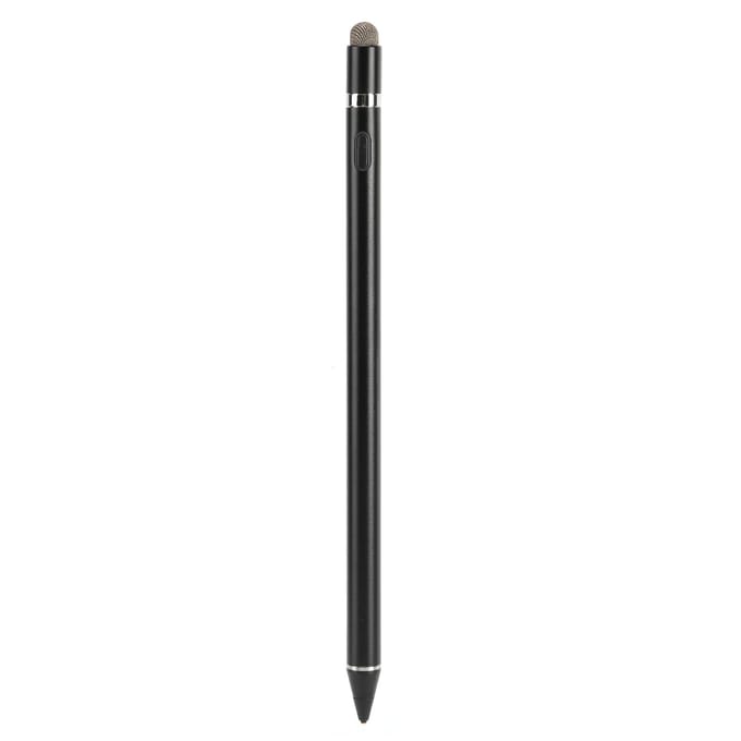 Stylus Pen Zwart voor IOSAndroid Universeel 2-in-1 Actieve Capacitieve Touchpen WYH0002