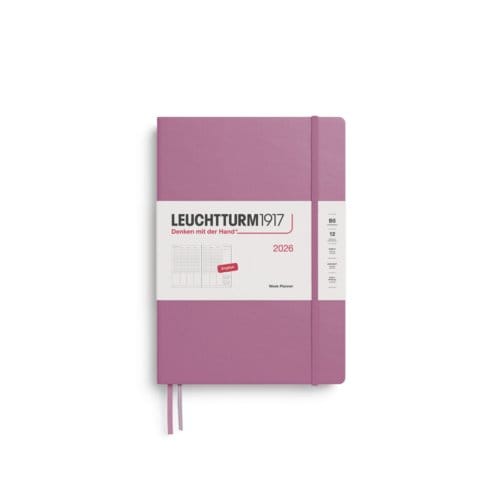 Leuchtturm1917 agenda 2026 1 week per pagina met dotted notitieblad hardcover composition b5,