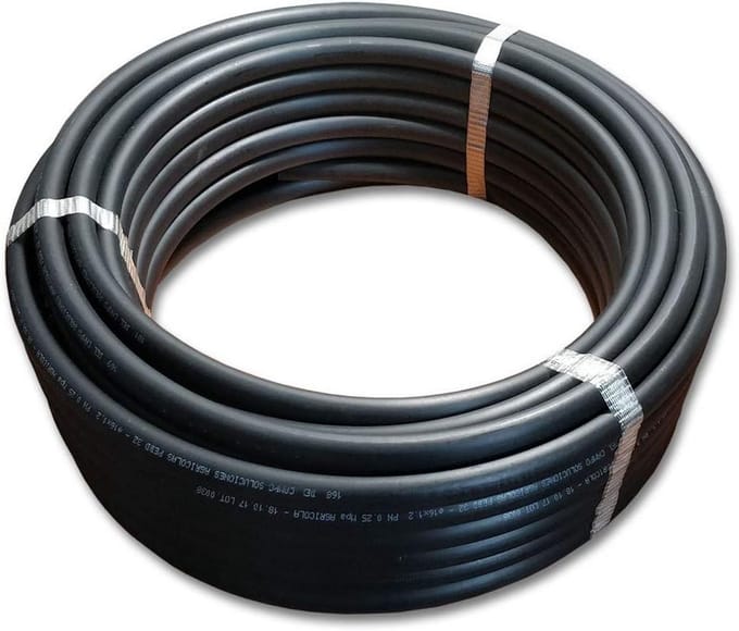 Micro-irrigatieslang 16 mm dikte 25 meter voor druppelirrigatie