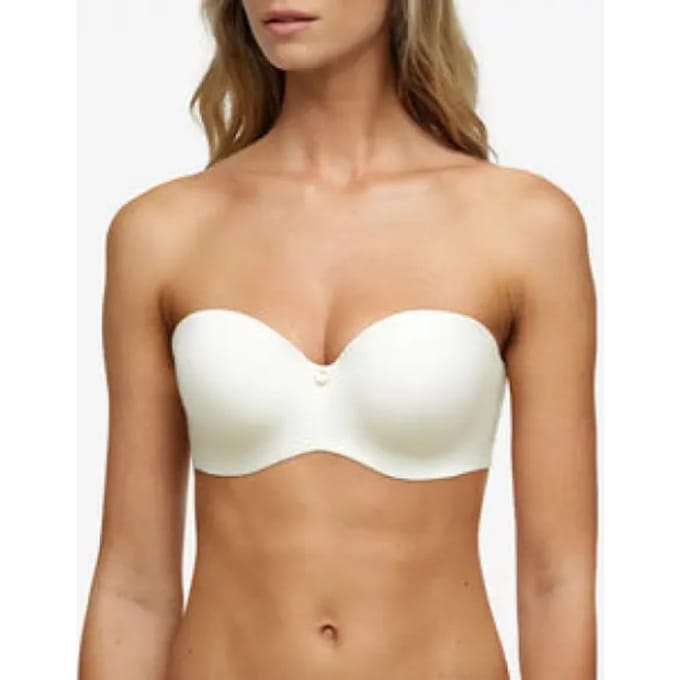 Chantelle Lingerie bh t-shirt beha bandeau beha Wit 75 E