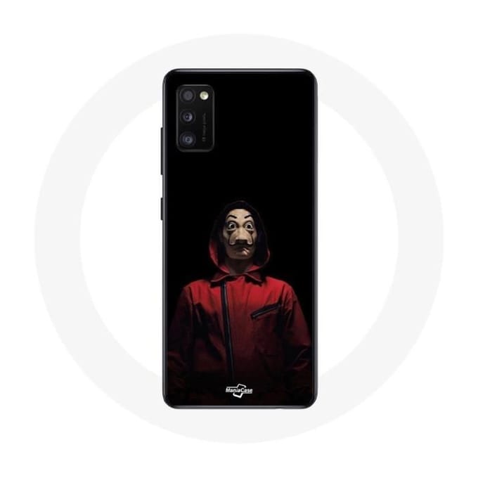 Coque pour samsung galaxy S20 plus La casa de papel Masque Fond Noir