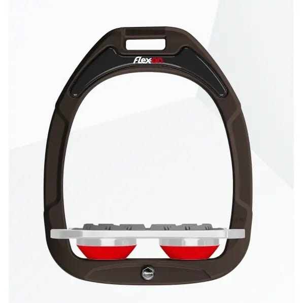 Plat Grip Stevige Bruin/Grijs/Rood Flex-On Green Composite