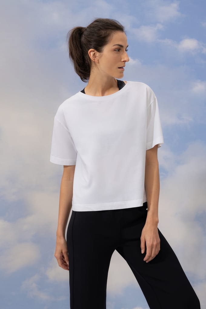 T-shirt Serie Natural Wit