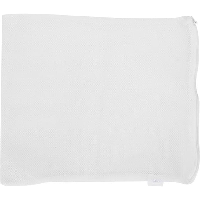 10 Pièces Aquarium Aquariums Sac Filtrant Réutilisable en Polyester avec Fermeture Éclair Sacs d'Isolation Blanc blanc
