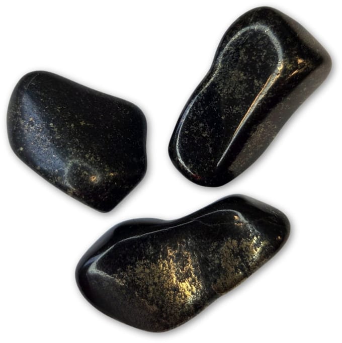Midnight Lemurian Jade trommelstenen 100 gram