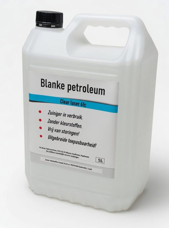 5 liter - blanke - petroleum