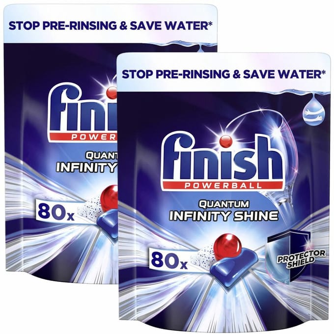 Finish Quantum Ultimate Infinity Shine - 160 Capsules