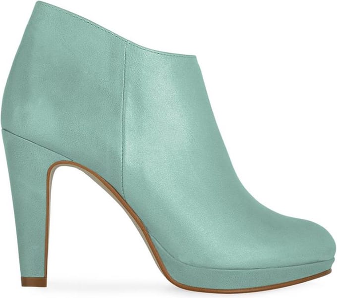 Noë Shoes Nabla Enkellaars Light Teal