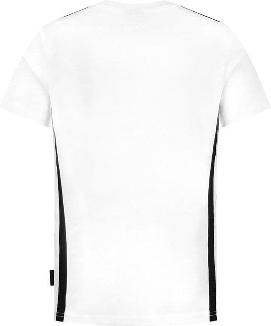 Ballin Amsterdam -  Jongens Slim Fit   T-shirt  - Wit - Maat 140