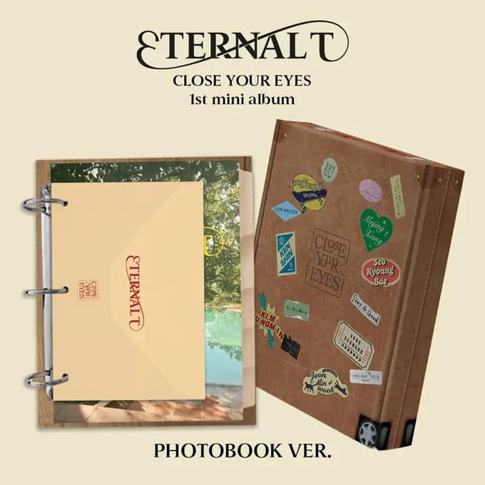 SLUIT JE OGEN - [ETERNALT] 1e Mini Album FOTOBOEK Versie
