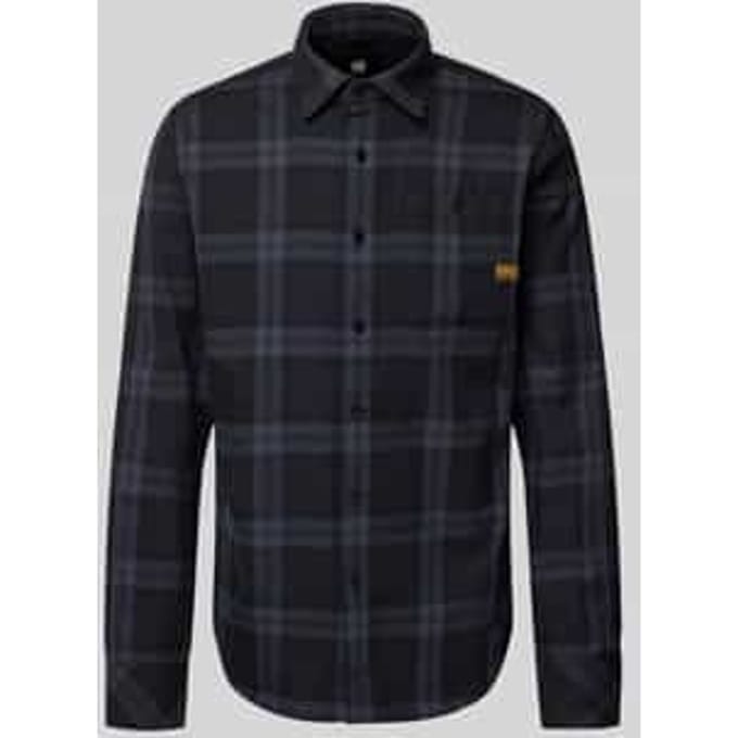 Slim fit vrijetijdsoverhemd met kentkraag, model 'Bristum 2.0'