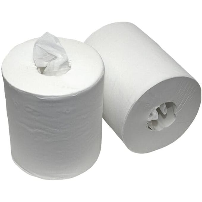 Midi Rol Poetspapier 20cm X 280m Hoogwit 6 rollen