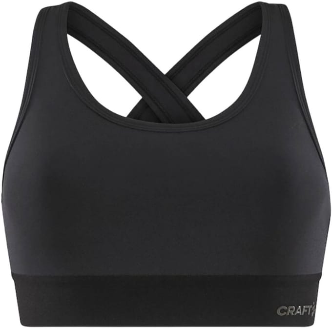 CRAFT TRAINING BRA PADDED W Dames Sportbeha - Zwart