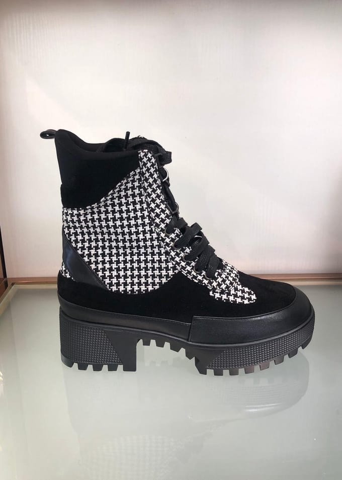 Retro Boots - Vintage Stijl Casual Laarzen – Maat 37