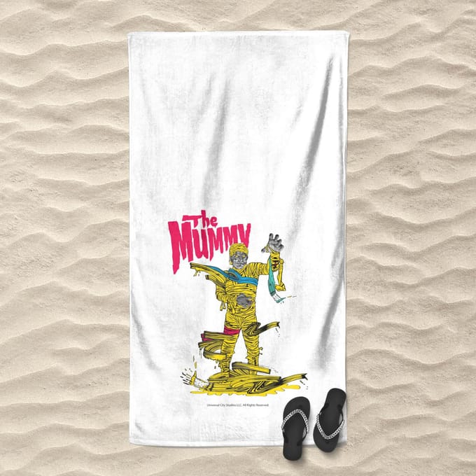 Universal Monsters The Mummy Beach Towel