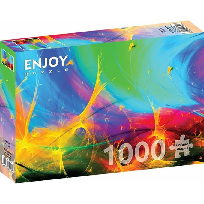 Enjoy Puzzle legpuzzel Rainbow Fractals - 1000 stukjes kleurrijk.