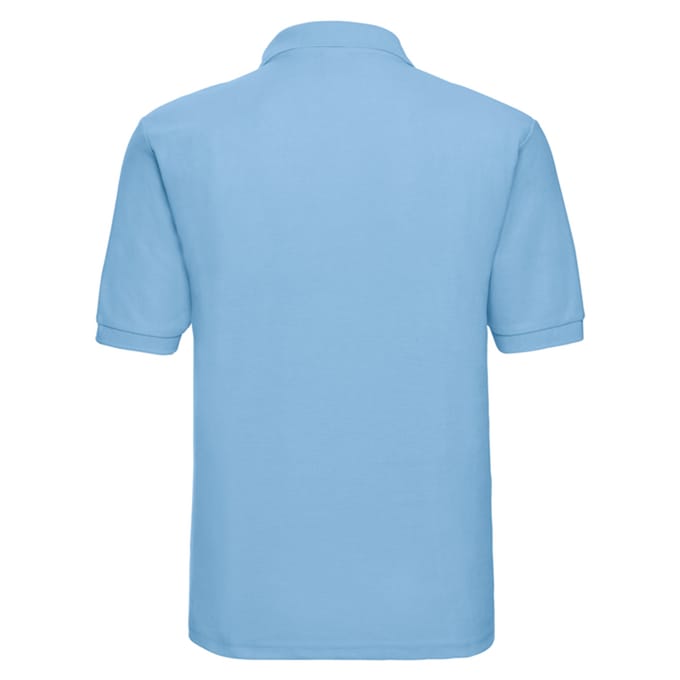 Russell Heren Klassiek Polycotton Poloshirt (Sky)