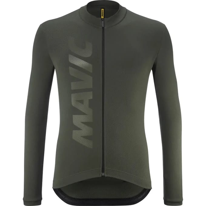 Mavic Aksium Thermo Trui Met Lange Mouwen Groen M Man