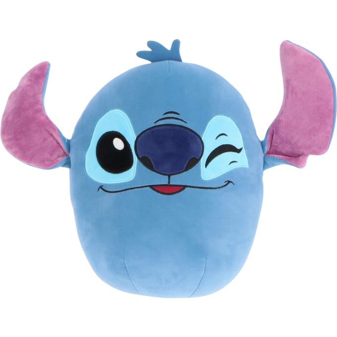 Lilo & Stitch Squishy 32 cm - Knuffel - Zachte stof - Blauw