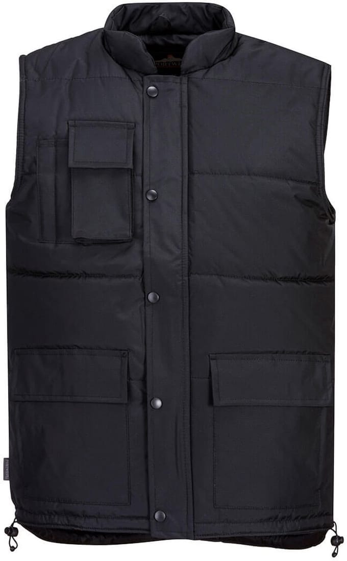 Portwest Klassieke Bodywarmer S415 - Zwart - S