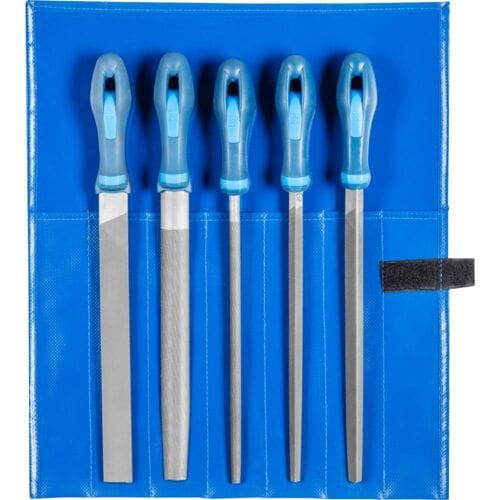 PFERD TOOLS 11800543 Werkplaatsvijlenset kap 3 in PVC-roltas Lengte 250 mm 1 stuk(s)