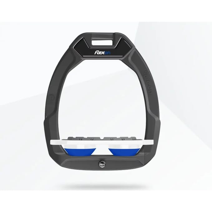 Veiligheidssporen Plat Grip Antraciet/Wit/Blauw Flex-On Safe-On