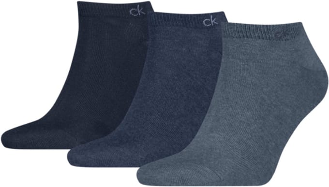 Calvin Klein Sneakersokken Heren 3-Pack Denim