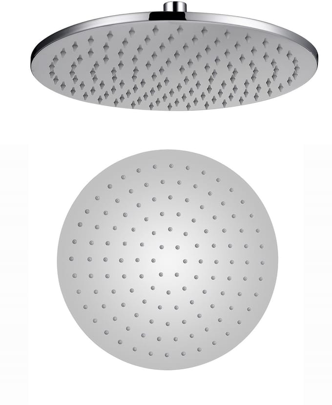 Sanifun Hamilton 250 Hoofddouche Ø250 mm – LED Temperatuurverlichting Chroom