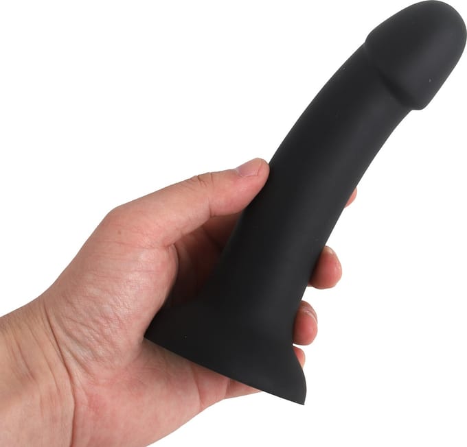 Banoch | Vibrator Claes met zuignap | zwart siliconen