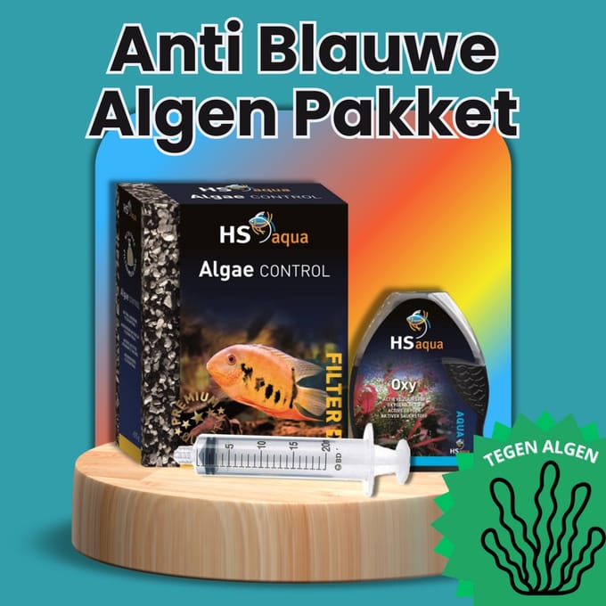 Anti Blauwe Algen Pakket – Gerichte Oplossing tegen Cyanobacteriën in het Aquarium