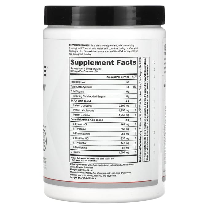Cutler Nutrition, Create, Infusion Supérieure de BCAA et d'EAA, Bonbon Arc-en-ciel Acide, 12,95 oz (367 g)