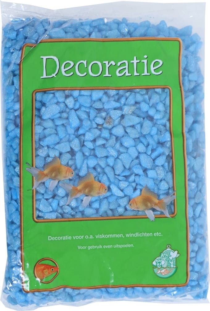 De Boon Gravel Glitter 1KG Blauw
