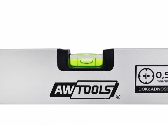 AWTools - Aluminium Waterpas - 60 cm - Precieze Meting - Lichtgewicht Constructie