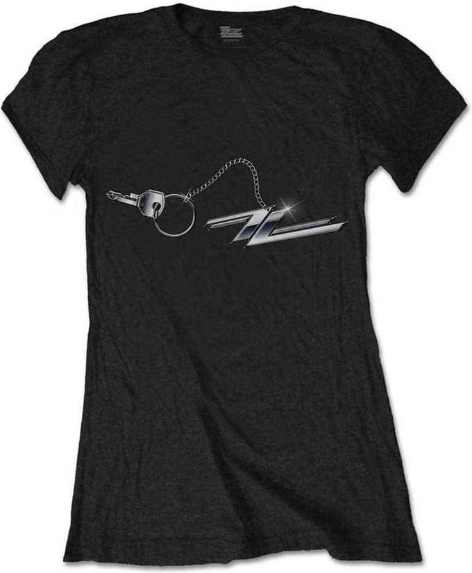 ZZ Top - Hot Rod Keychain Dames T-shirt - S - Zwart