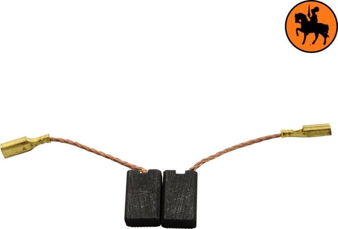 Koolborstelset voor Kress Schuurmachine 420 BME - 5x8x12,3mm - Vervangt 46995