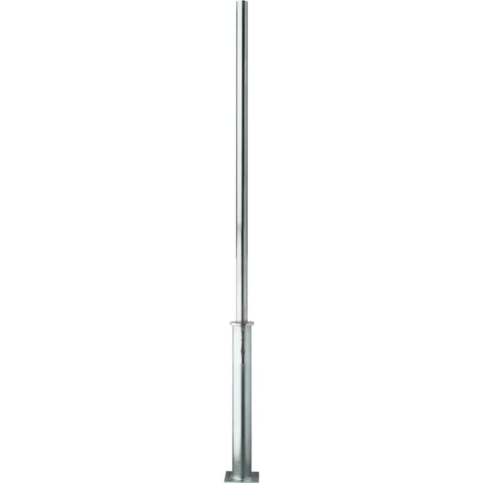 Poteau met plaque Dopo lighting Postes 3000 mm