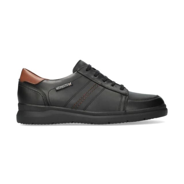 Mephisto Amelio - heren veterschoen - zwart - maat 40.5 (EU) 7 (UK)