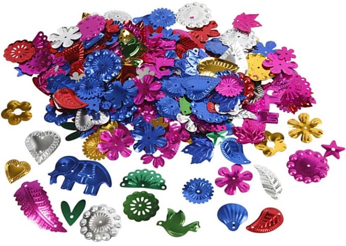 CC Creativ Companty Pailletten Mix Etnisch Helder 15-45 mm 35gr