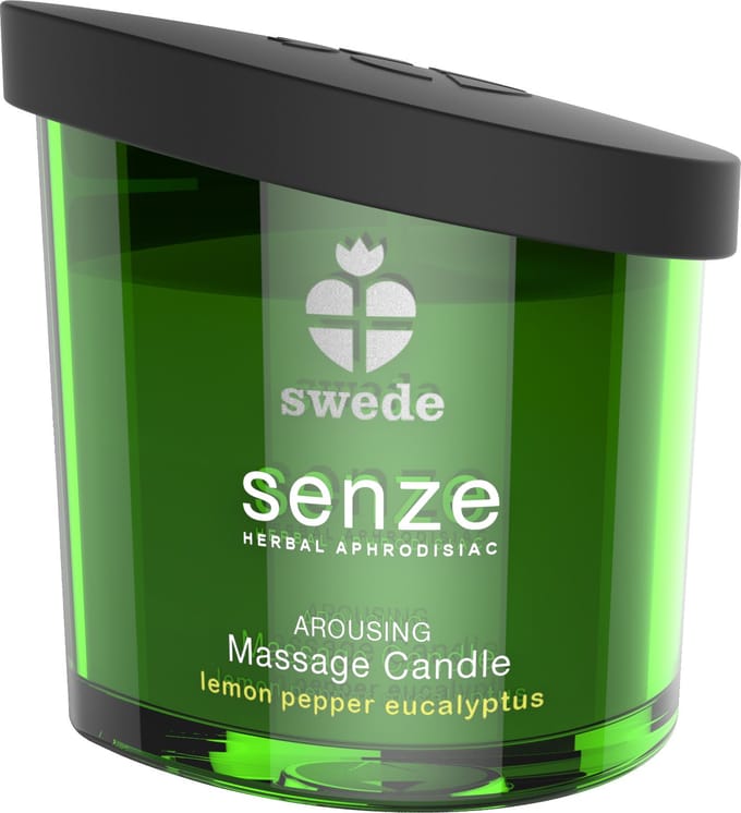 Swede Senze - Massagekaars - Lemon Pepper Eucalyptus - Vegan - Natuurlijk