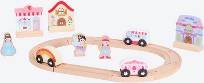 Mini Matters Houten Autobaan Meisjes serie