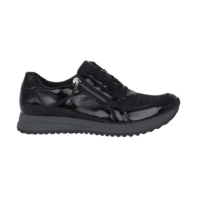 Waldläufer H-Vicky - dames sneaker - Zwart - maat 36 (EU) 3.5 (UK)