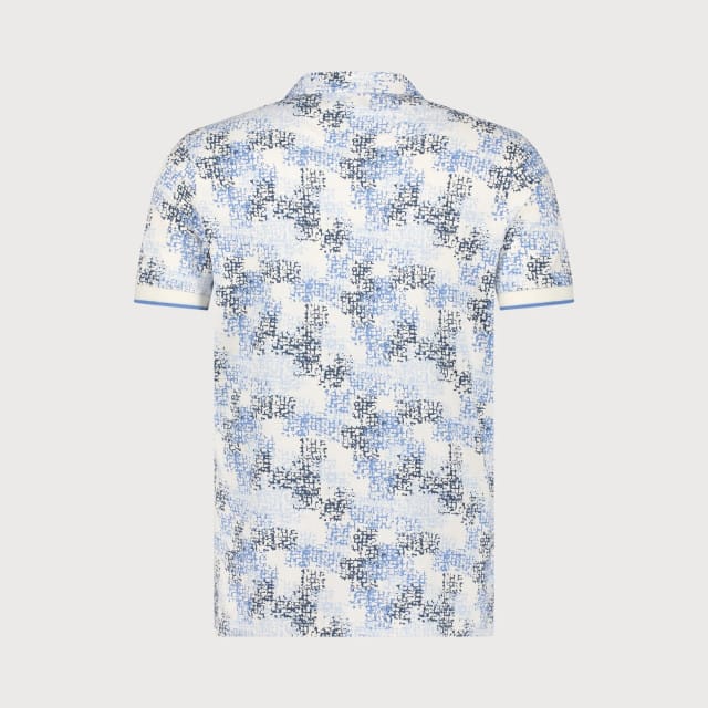 Blue Industry De grafische polo |