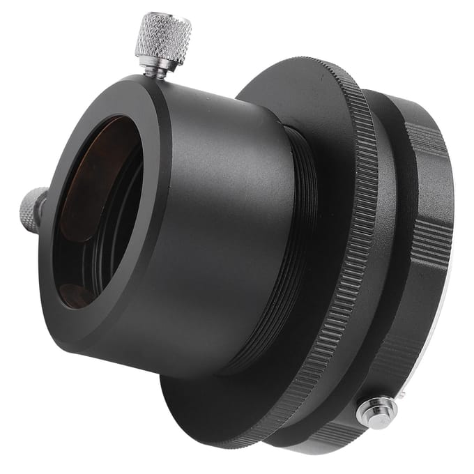 Macro Lens Adapter voor Nikon F Lensvatting naar 1.25in Oculair Telescoop Camera Adapter black