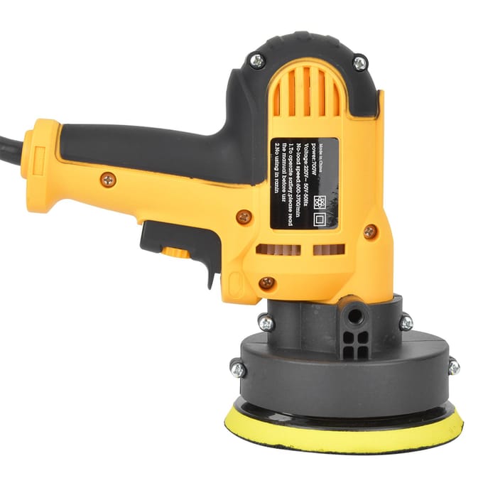 Elektrische Autopoetsmachine Waxmachine Huishoudelijke Tegelvloerpoetsmachine Polijstmachine orange