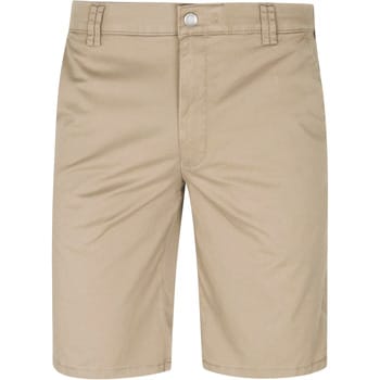 Meyer Bermuda B-Palma Modern Cotton Twill Gabardine Stretch Taupe / male