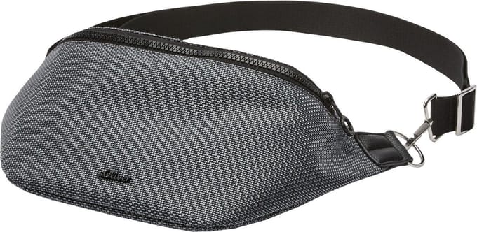 s.Oliver Schoudertas Crossbody Bag Grey / Black Grijs